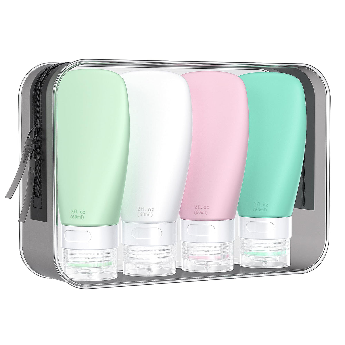 INSFIT travel bottles leakproof 3-layer design protects luggage during trips
