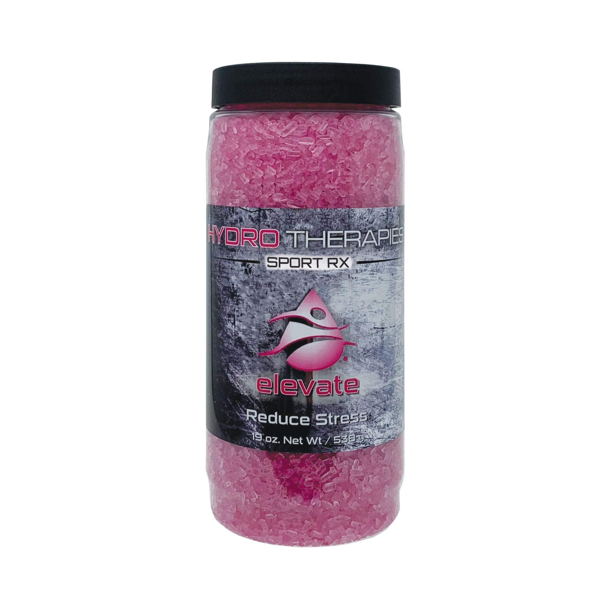InSPAration HTX crystals pink bottle pour offers a spa-like relaxation after workouts