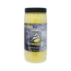 InSPAration HTX crystals bottle ready for spa soaking and energizing hydrotherapy benefits.