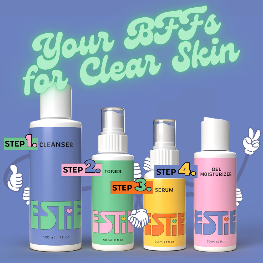 InstaNatural Besties serum dropper absorbs quickly for bright skin