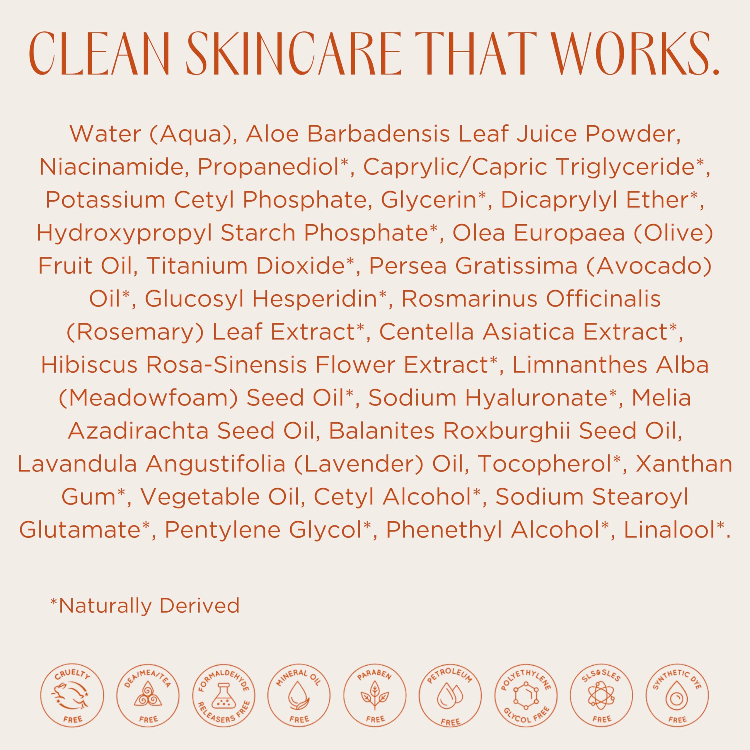 InstaNatural Niacinamide Serum outer packaging view conveys premium clean skincare