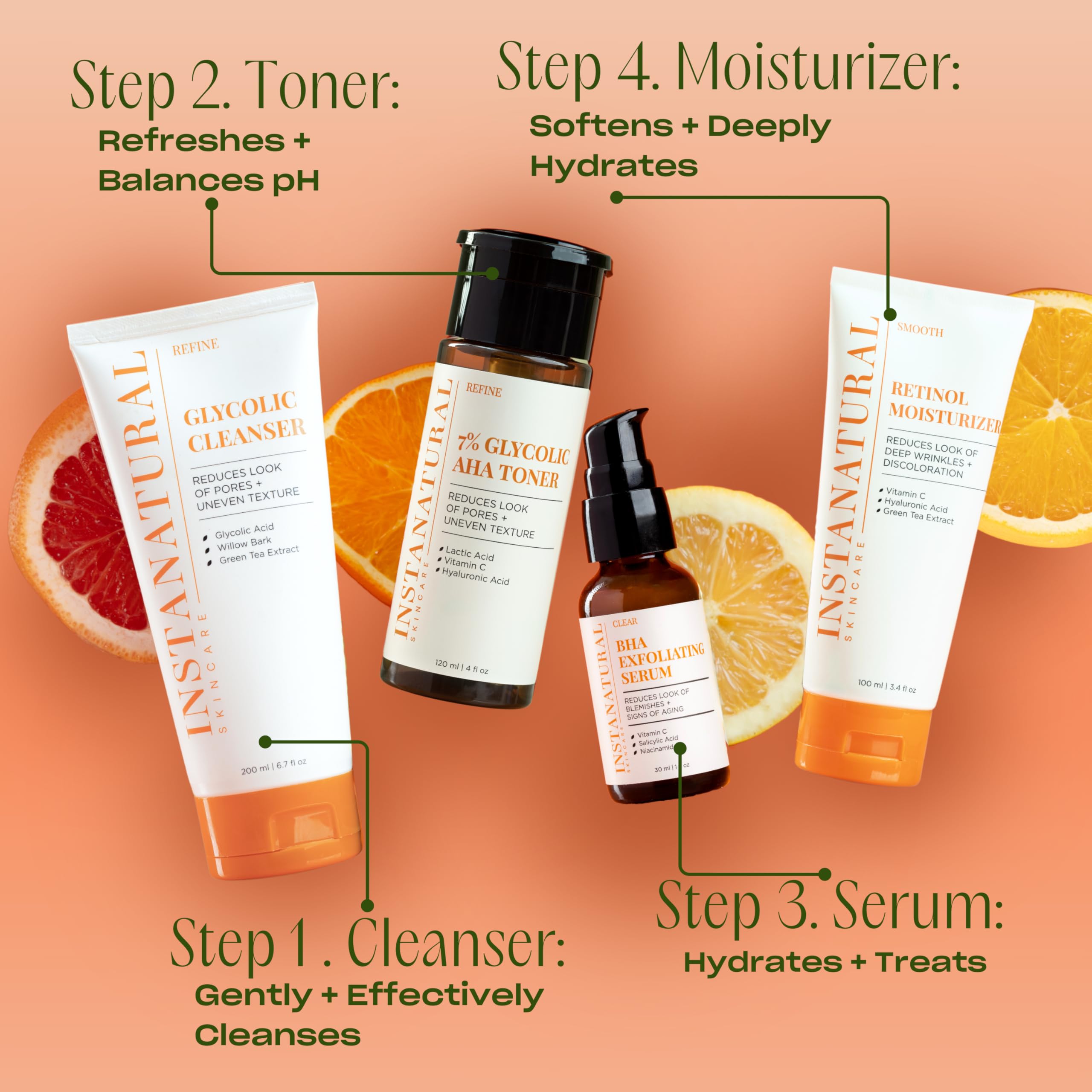InstaNatural Retinol Moisturizer vitamin-c-hyaluronic-acid-ingredients highlight hydration and antioxidants.