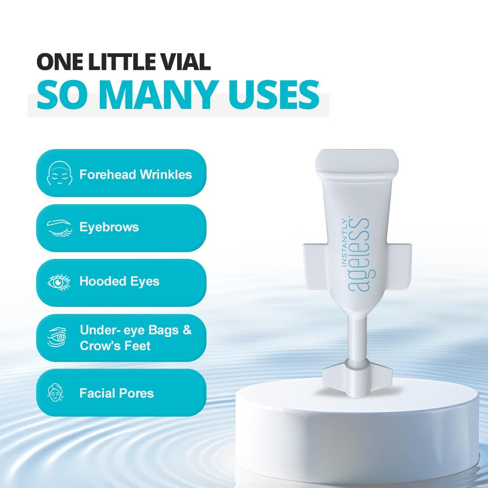 Instantly Ageless 10-vial pack enables multiple uses across a skincare routine.