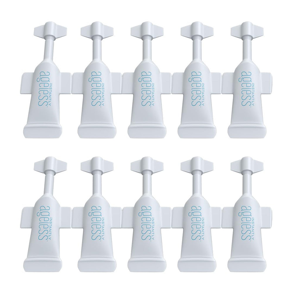 Instantly Ageless eye bag removal application smooths under-eye area for a refreshed look.