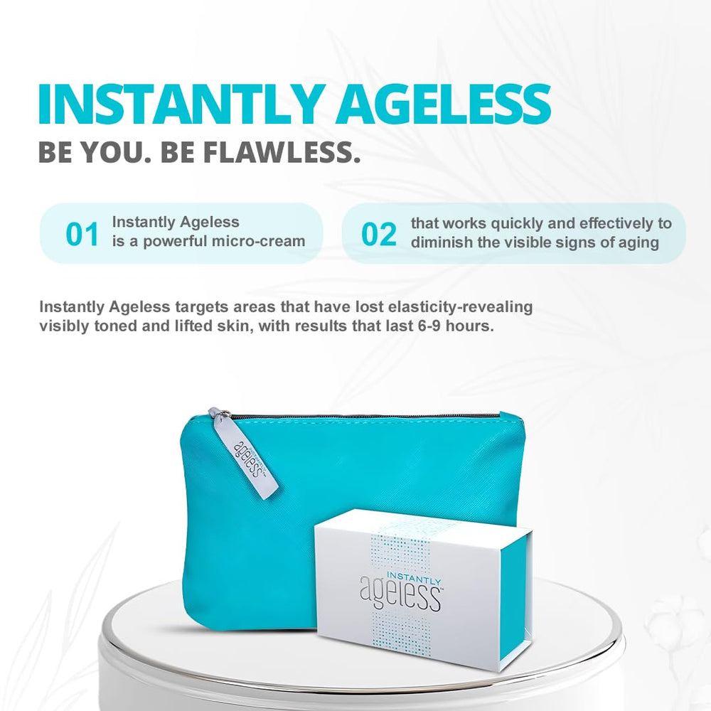 Instantly Ageless face lift cream hydration and brightness around the eye area
