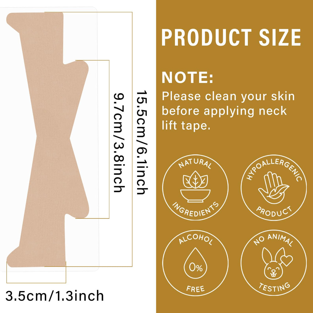 InstrumenteNrw Neck Lift Tape under makeup for seamless daily wear.