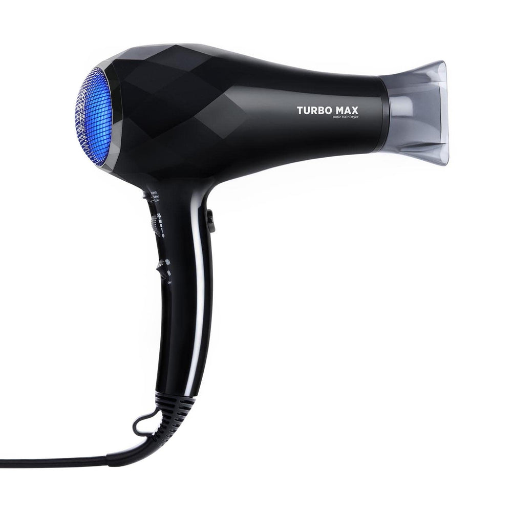 InStyler Turbo MAX dryer angle shot highlights ergonomic grip for comfortable daily styling.