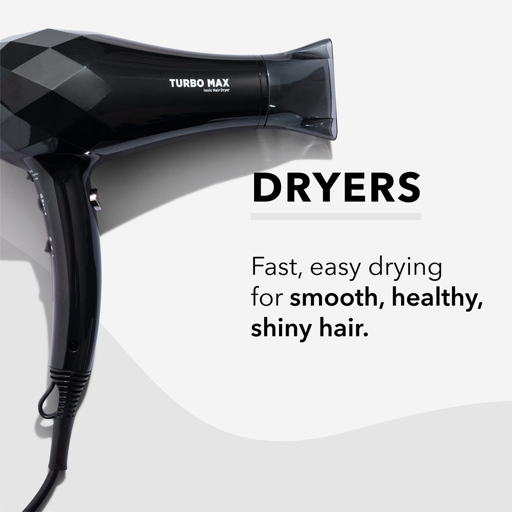 InStyler Turbo MAX travel-ready design fits in compact bags.