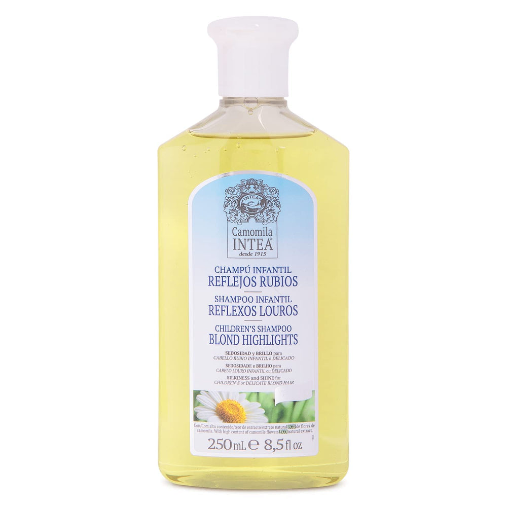 Intea Camomila Kids Shampoo bottle shown for gentle blonde hair cleansing