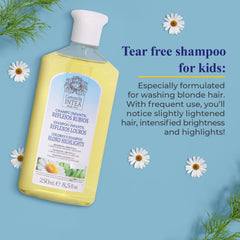 Intea Camomila Kids Shampoo chamomile flowers emphasizing natural extract