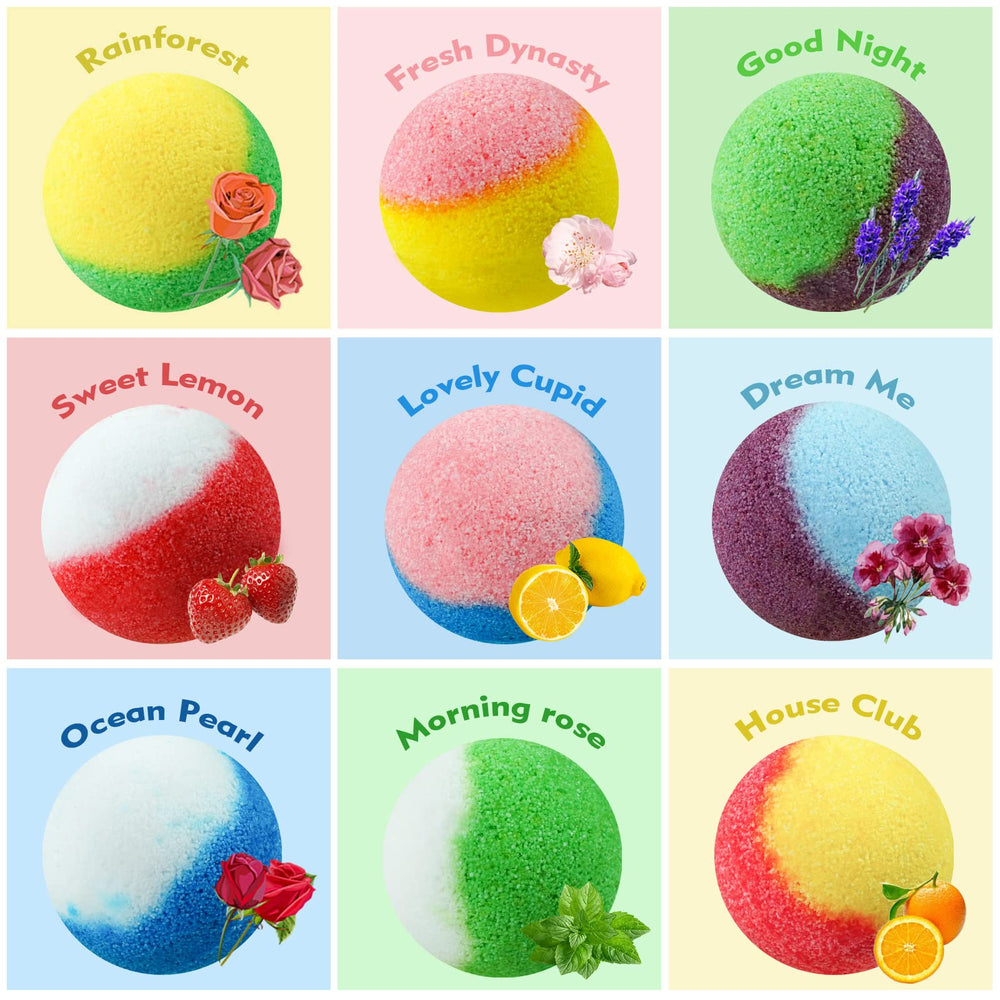 INTEYE Hand-wrapped bath bomb emphasizes artisanal, gift-ready presentation.