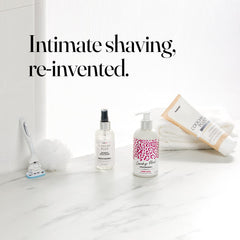IntiMD Coochy Delicate Mist daily-use safe formula on skin.