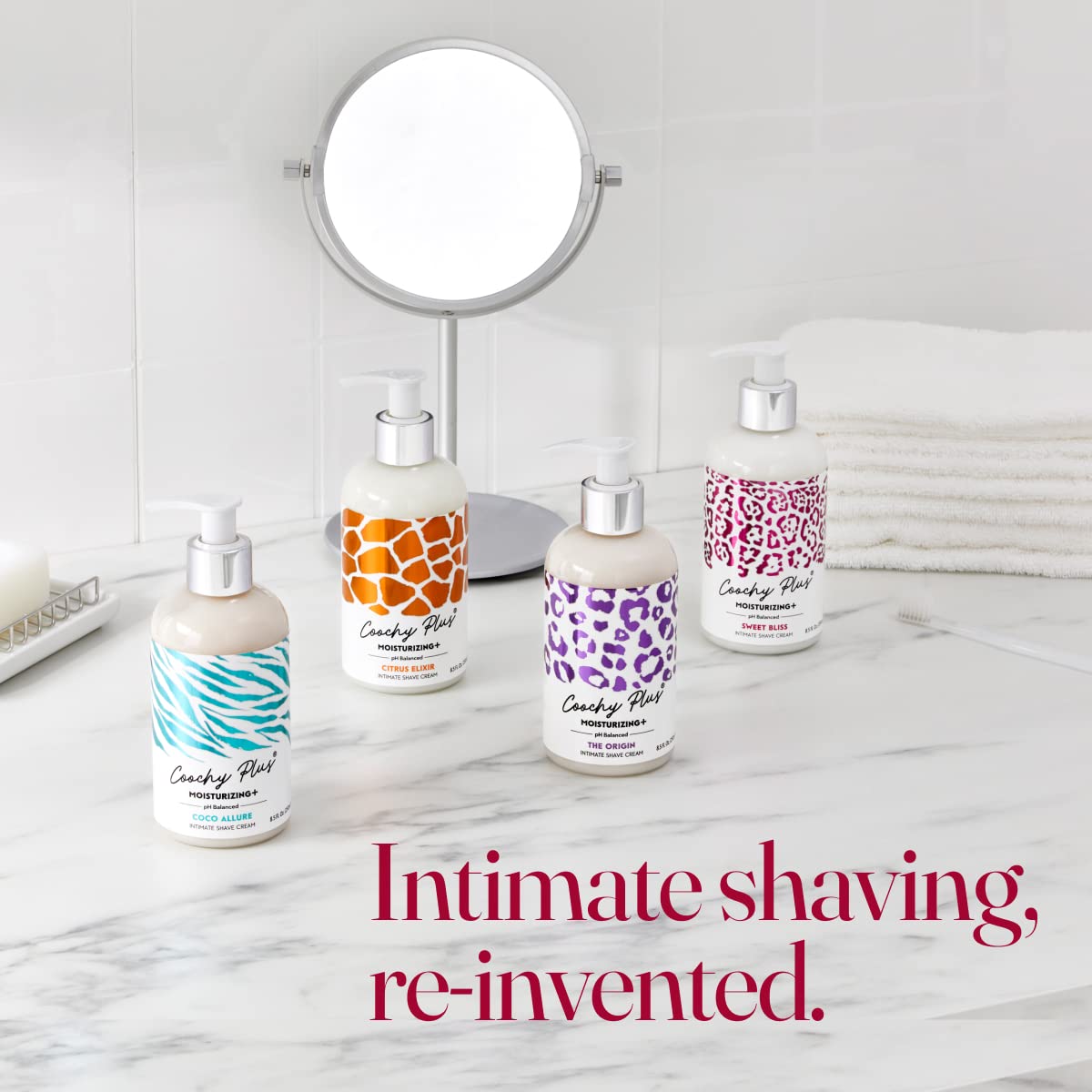 IntiMD Coochy Plus after-application skin looks smoother.