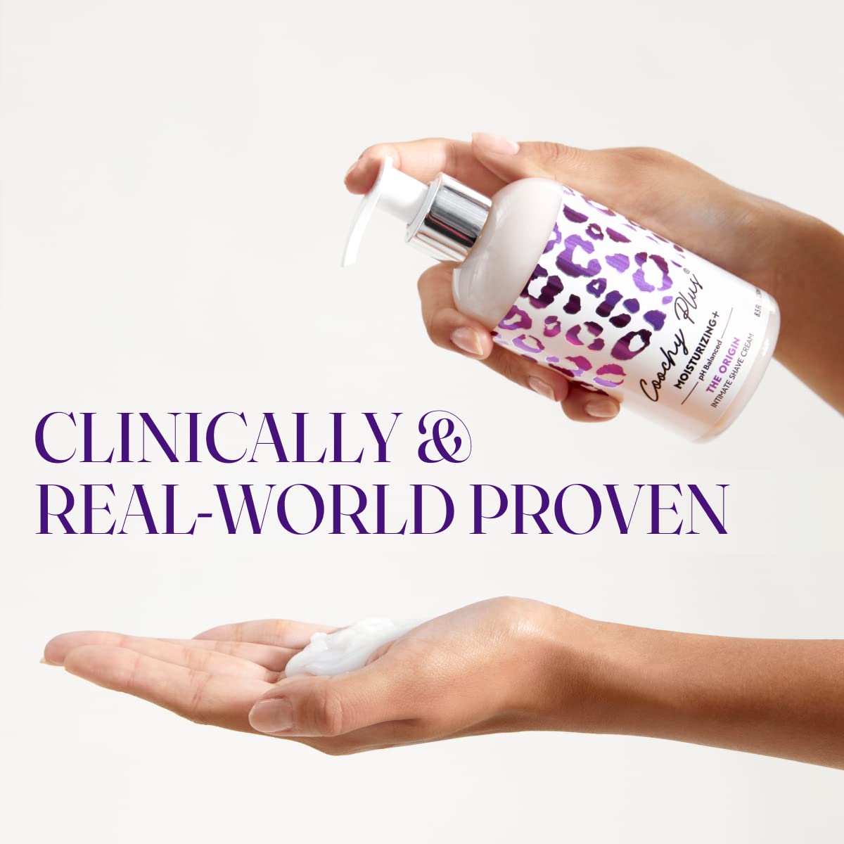 IntiMD Coochy Plus ingredients graphic highlighting key oils and botanicals