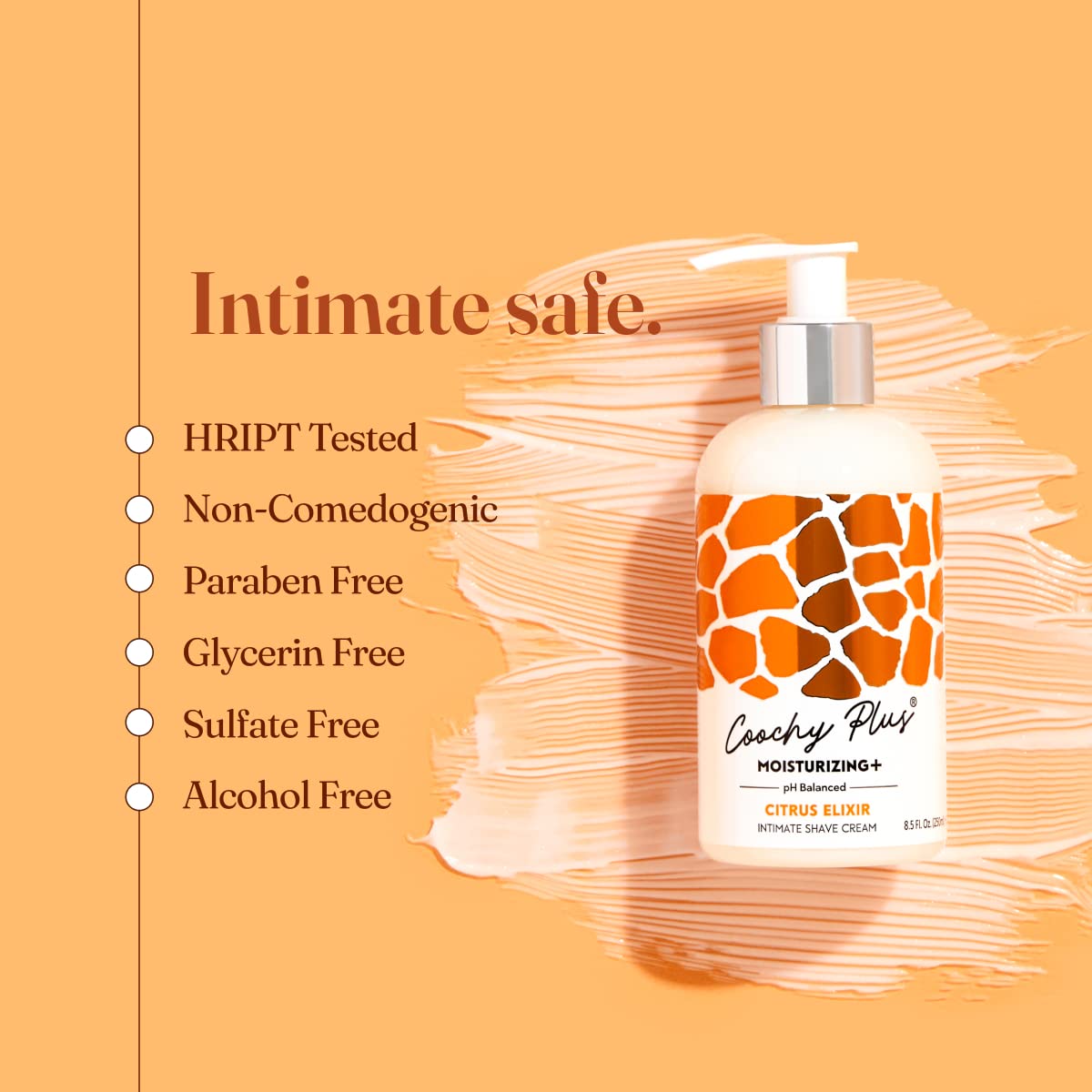 Ingredients of IntiMD Coochy Plus: jojoba, avocado, aloe nourish skin