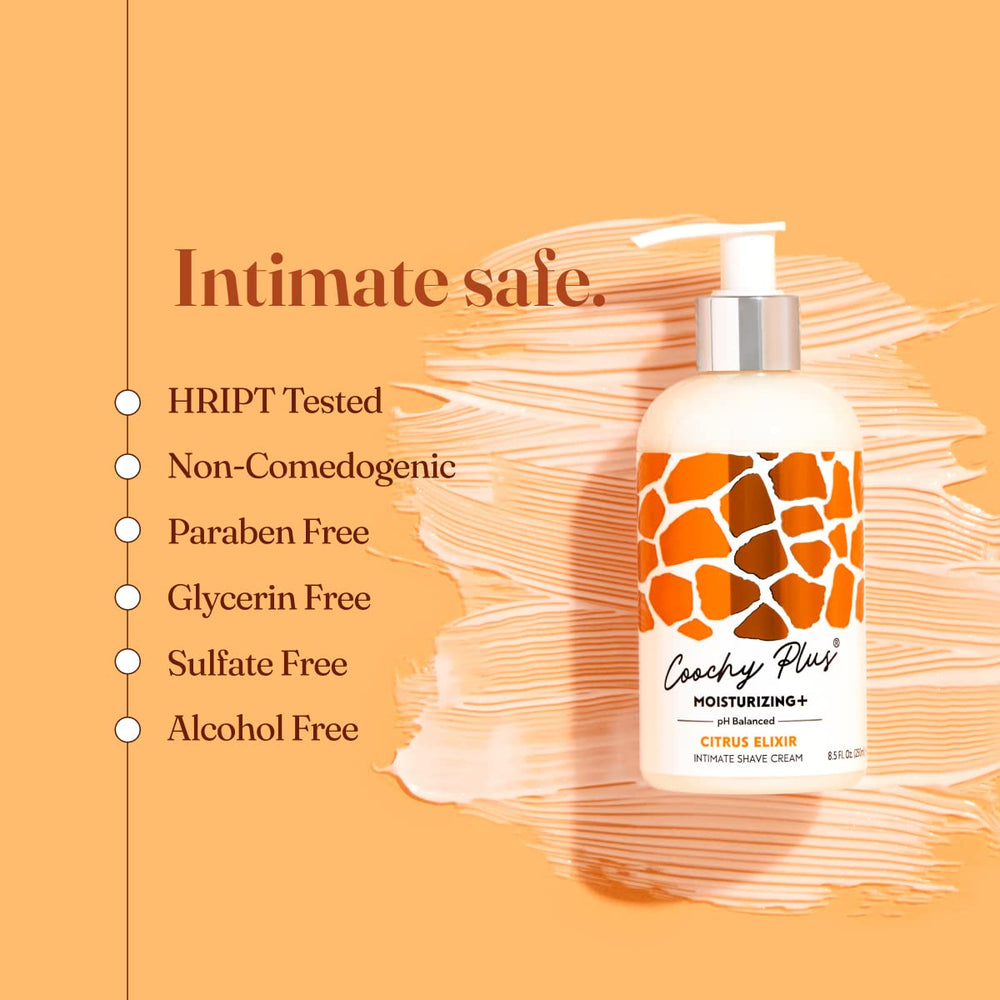 Ingredients of IntiMD Coochy Plus: jojoba, avocado, aloe nourish skin