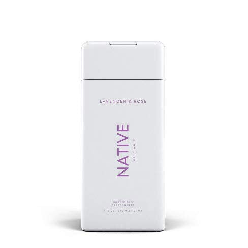 Intotal TKK Native Body Wash bubbles highlight creamy lather and relaxing scent.