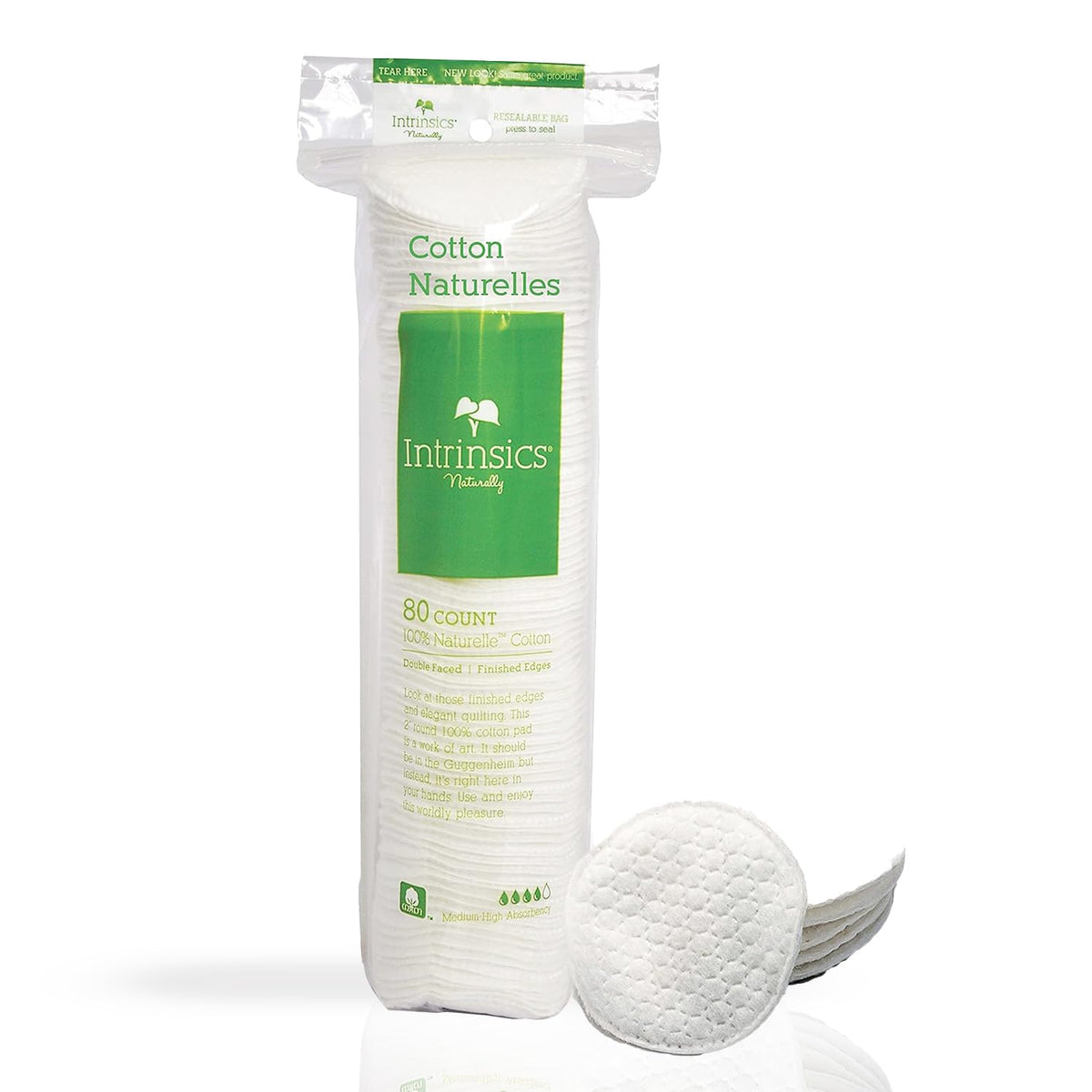 intrinsics cotton naturelles empaque pratico para el cuidado diario de la piel