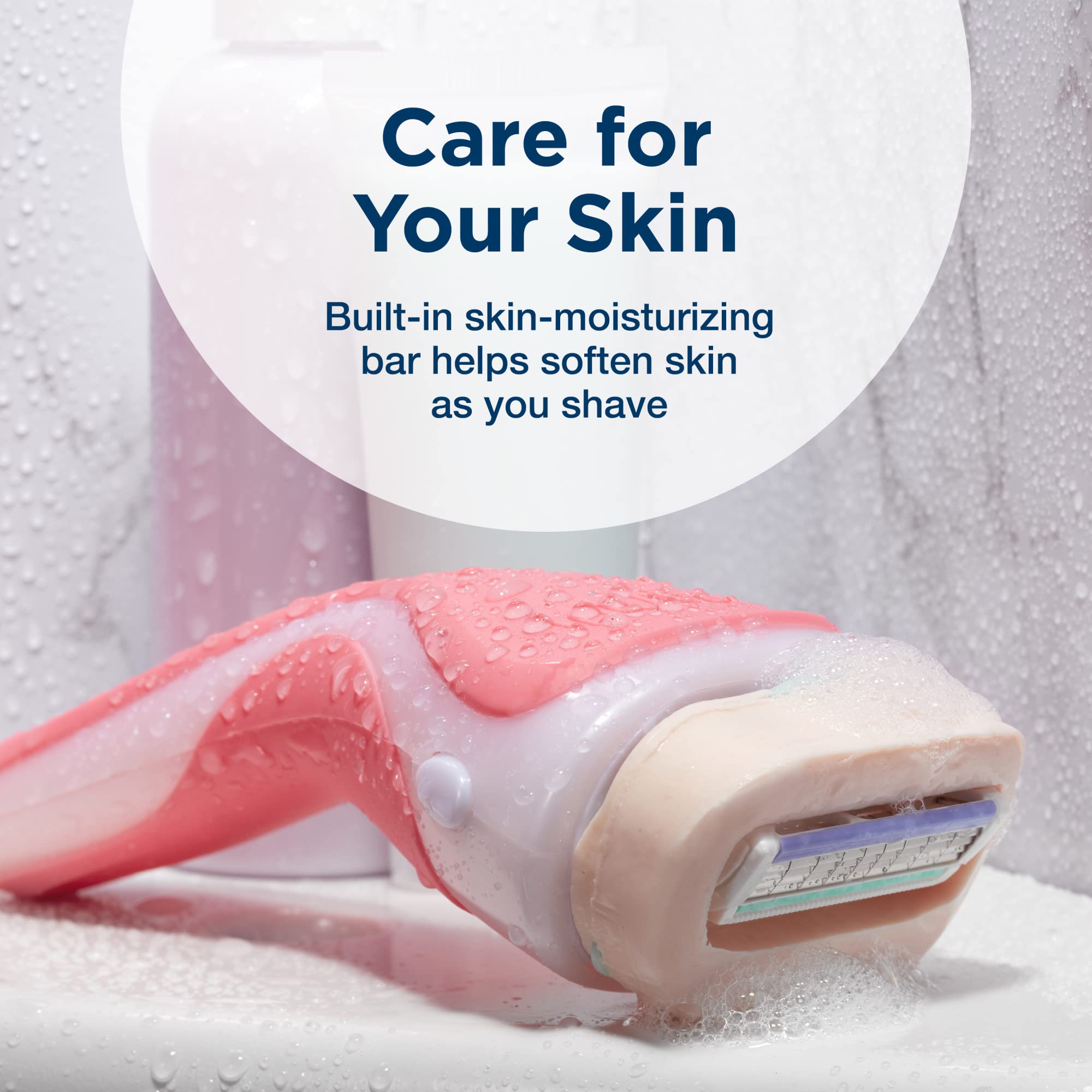 INTUITION moisturizing bar close-up highlights natural lemon-infused hydration for shaving.