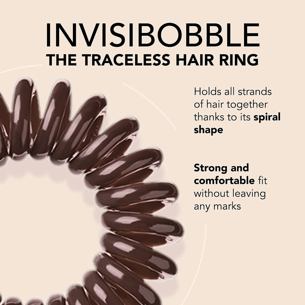 invisibobble Original spiral close-up highlights smooth surface for snag-free styling