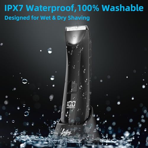 INVJOY manscape body trimmer charging-dock USB-C charging.