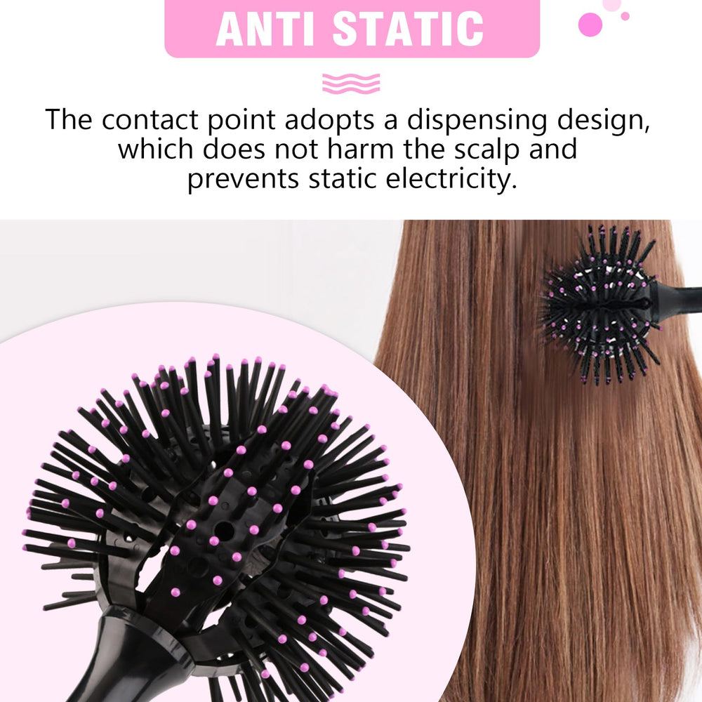 INVODA ABS resin brush is durable yet lightweight for daily use.