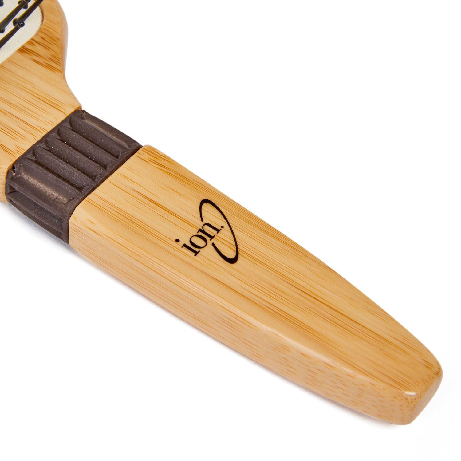 Ion Bamboo Vented Paddle Brush suitable for all hair types and styles