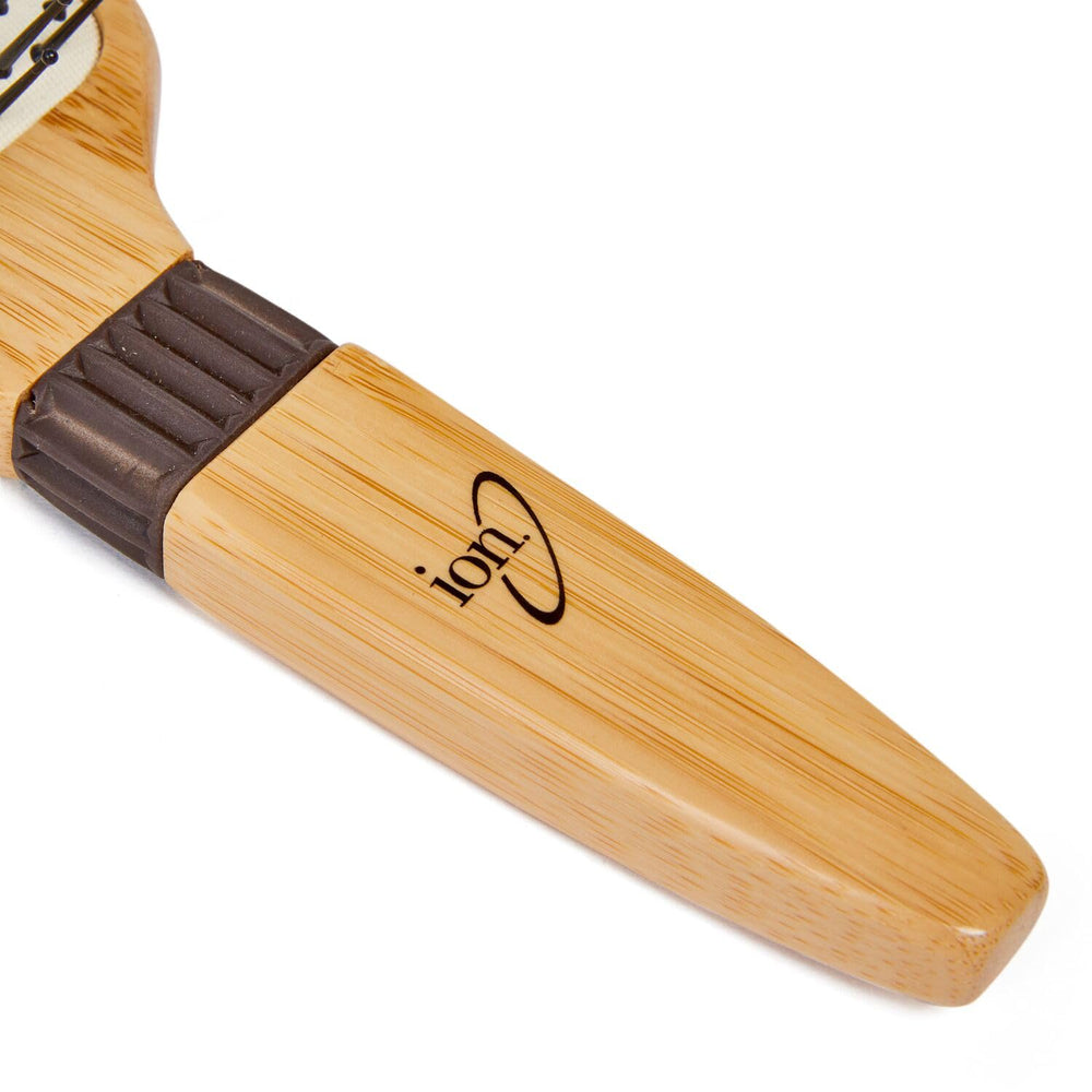 Ion Bamboo Vented Paddle Brush suitable for all hair types and styles