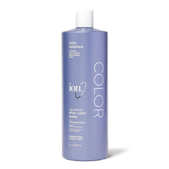 ion Color Defense AfterColor Sealer bottle shown, highlighting softness and shine for color-treated hair