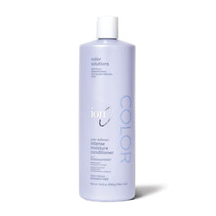 Ion Color Defense Intense Moisture Conditioner bottle promotes color protection for hair.
