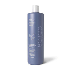 Ion Color Defense Shampoo bottle with gentle cleanse for color-treated hair.
