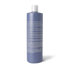 Ion Color Defense Shampoo pump demonstrates heat protection during styling.