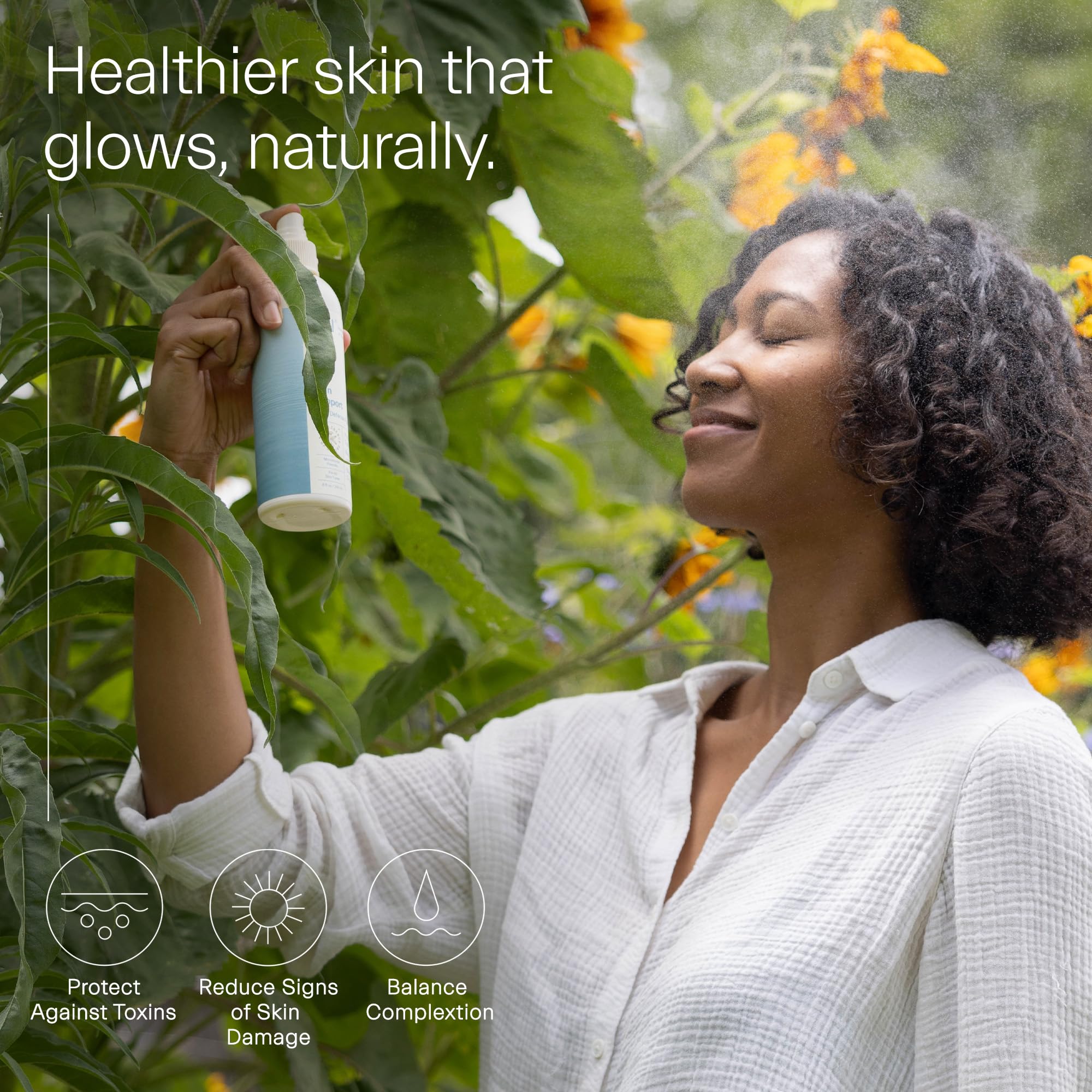 ION* Intelligence of Nature mineral-rich ingredients highlight silicon, zinc, and magnesium.