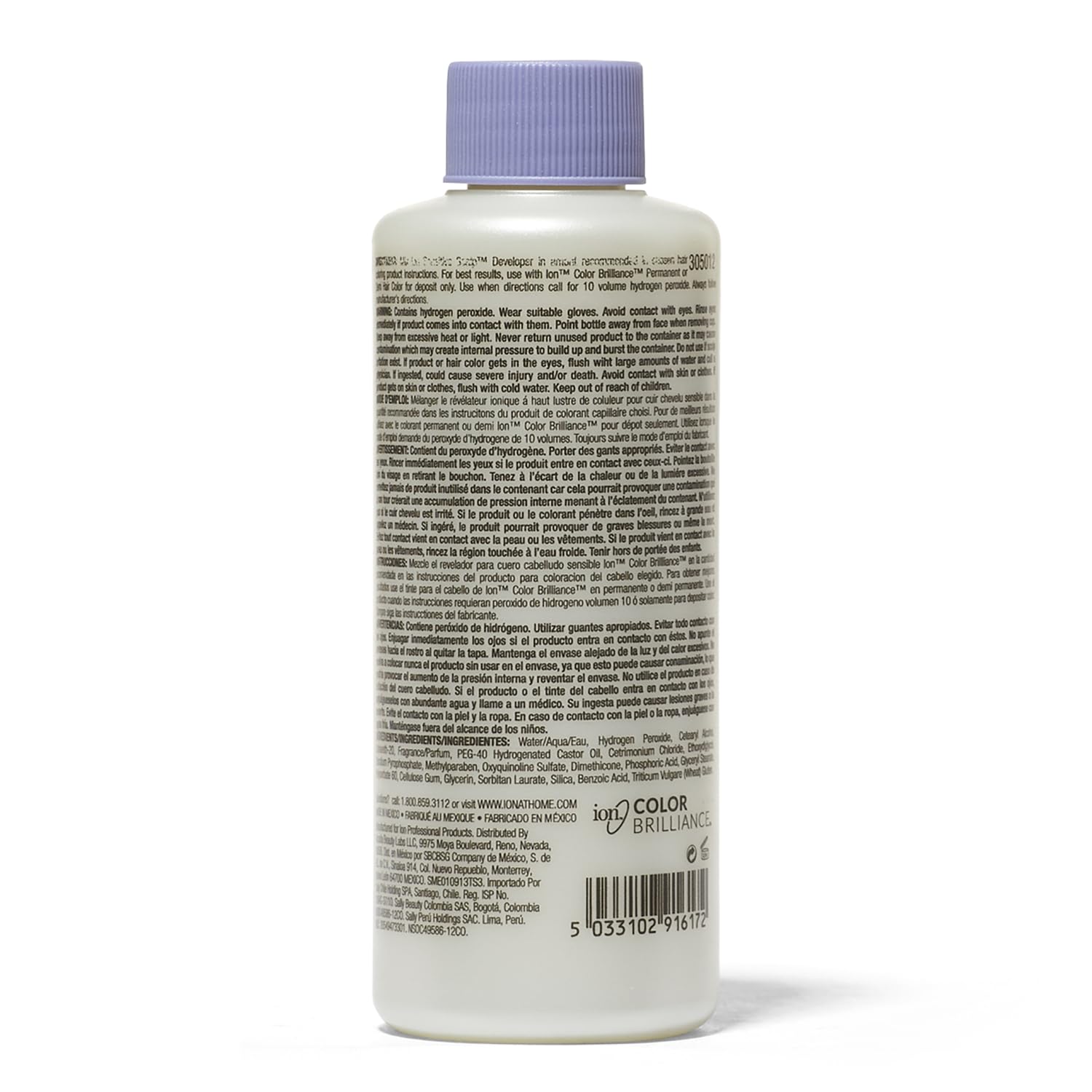 Ion ionic buffers and conditioning protein application aids comfortable color processing