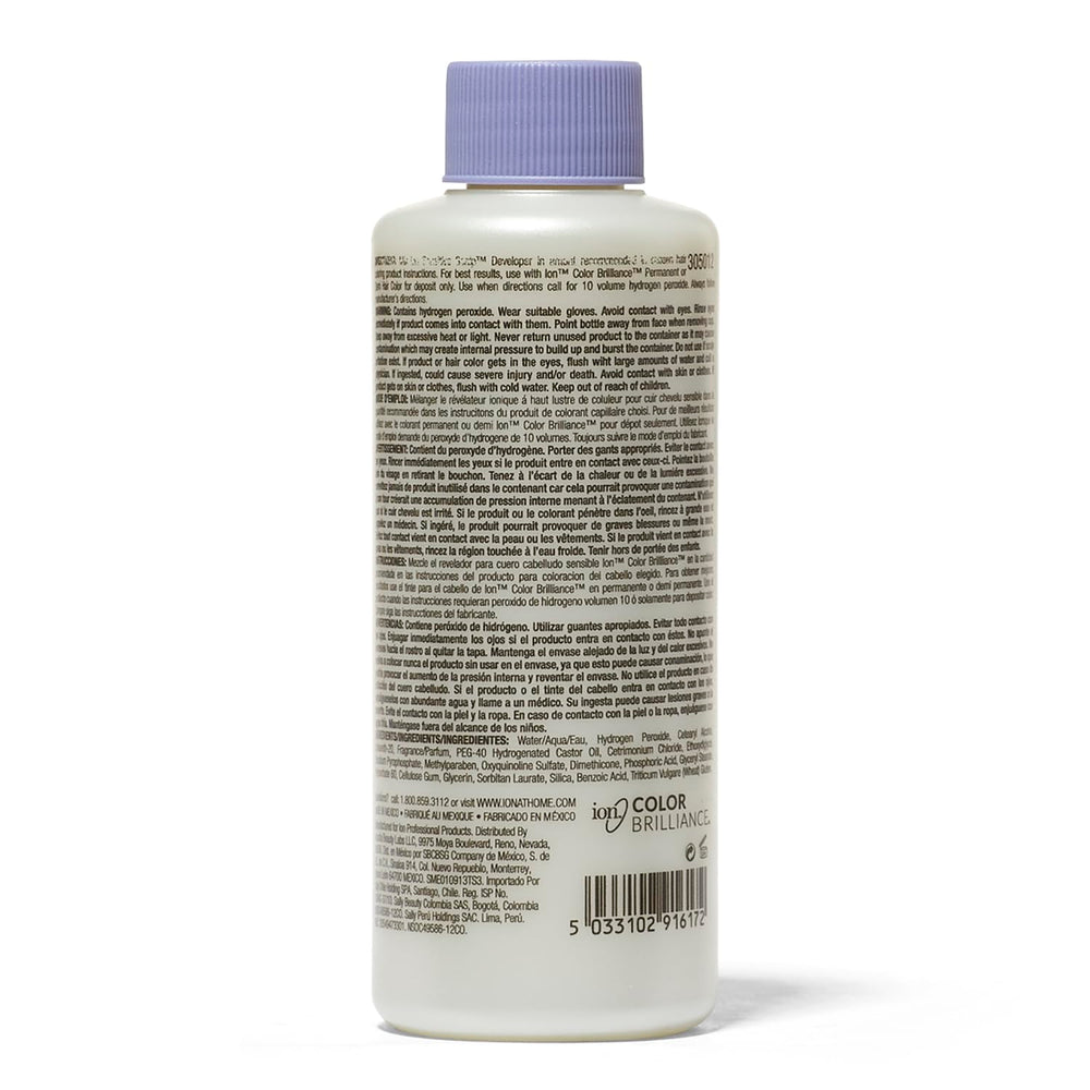 Ion ionic buffers and conditioning protein application aids comfortable color processing
