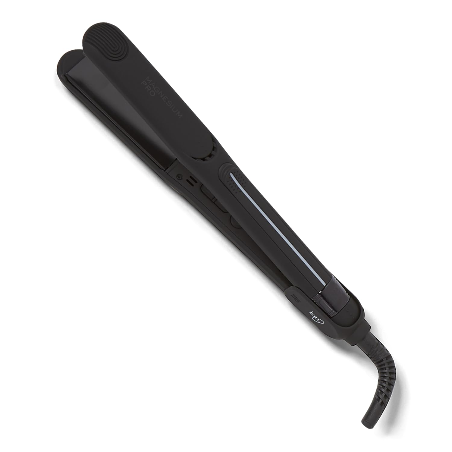 Ion Magnesium Flat Iron 1in angled profile for smooth, salon-ready styling.