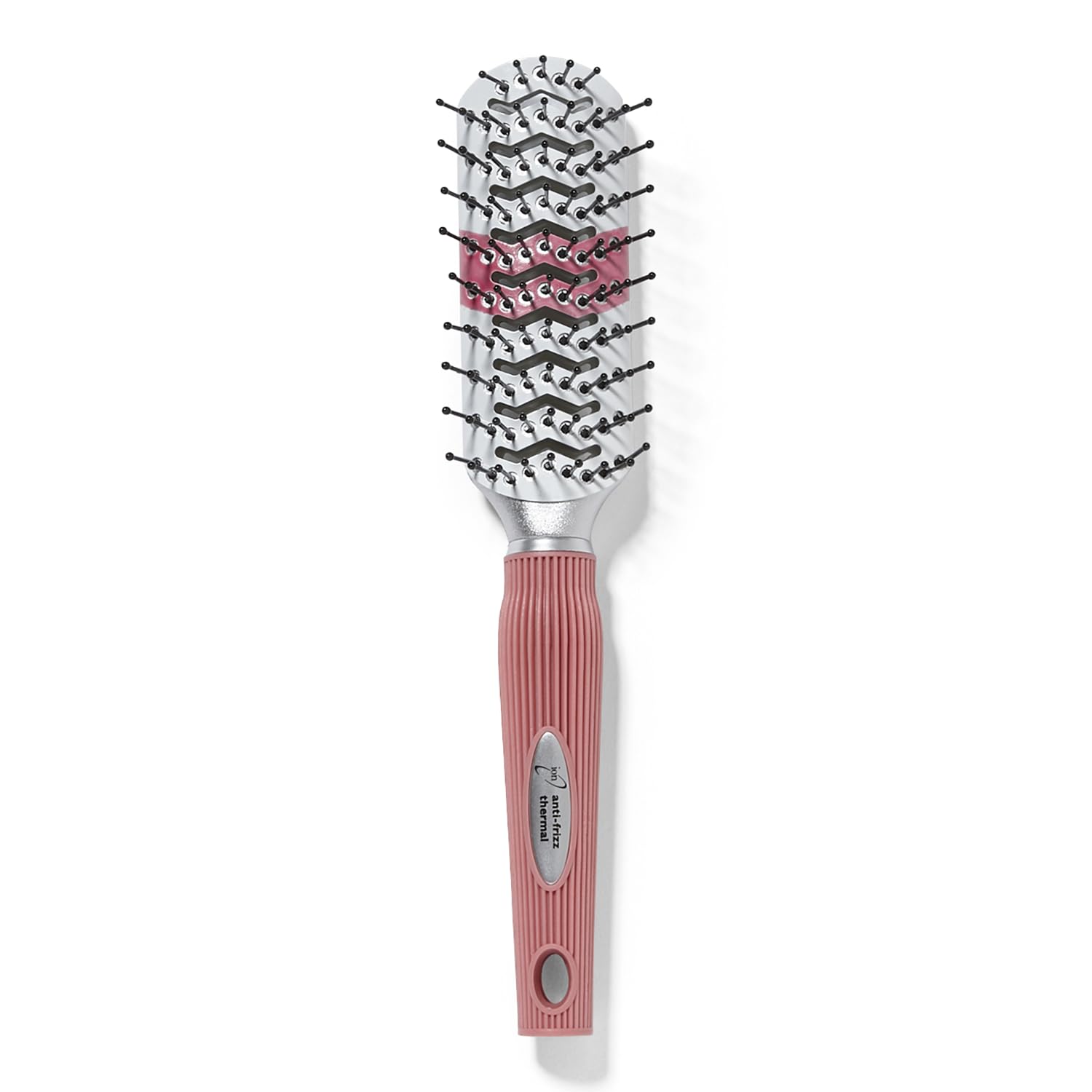 Ion Smoothing Ceramic Vent Brush full view shows lightweight design for easy styling