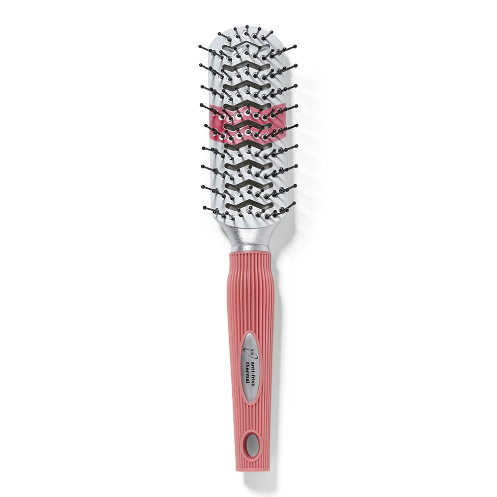 Ion Smoothing Ceramic Vent Brush full view shows lightweight design for easy styling