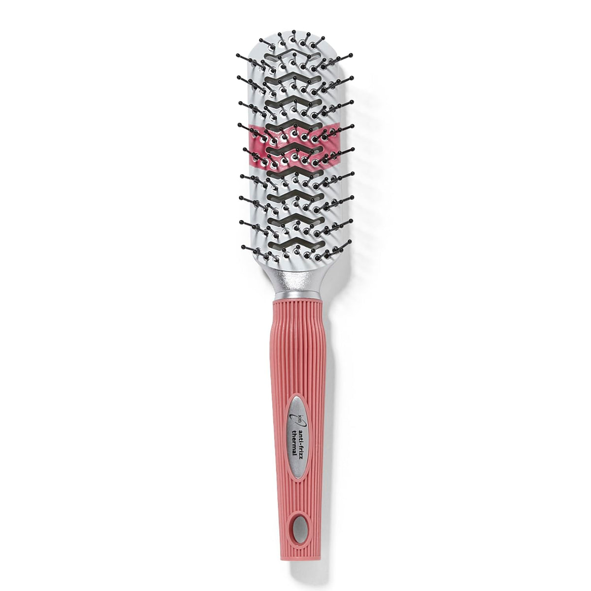 Ion Smoothing Ceramic Vent Brush full view shows lightweight design for easy styling