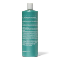 Ion Thickening Shampoo lather on hair, offering color-safe nourishing cleanse