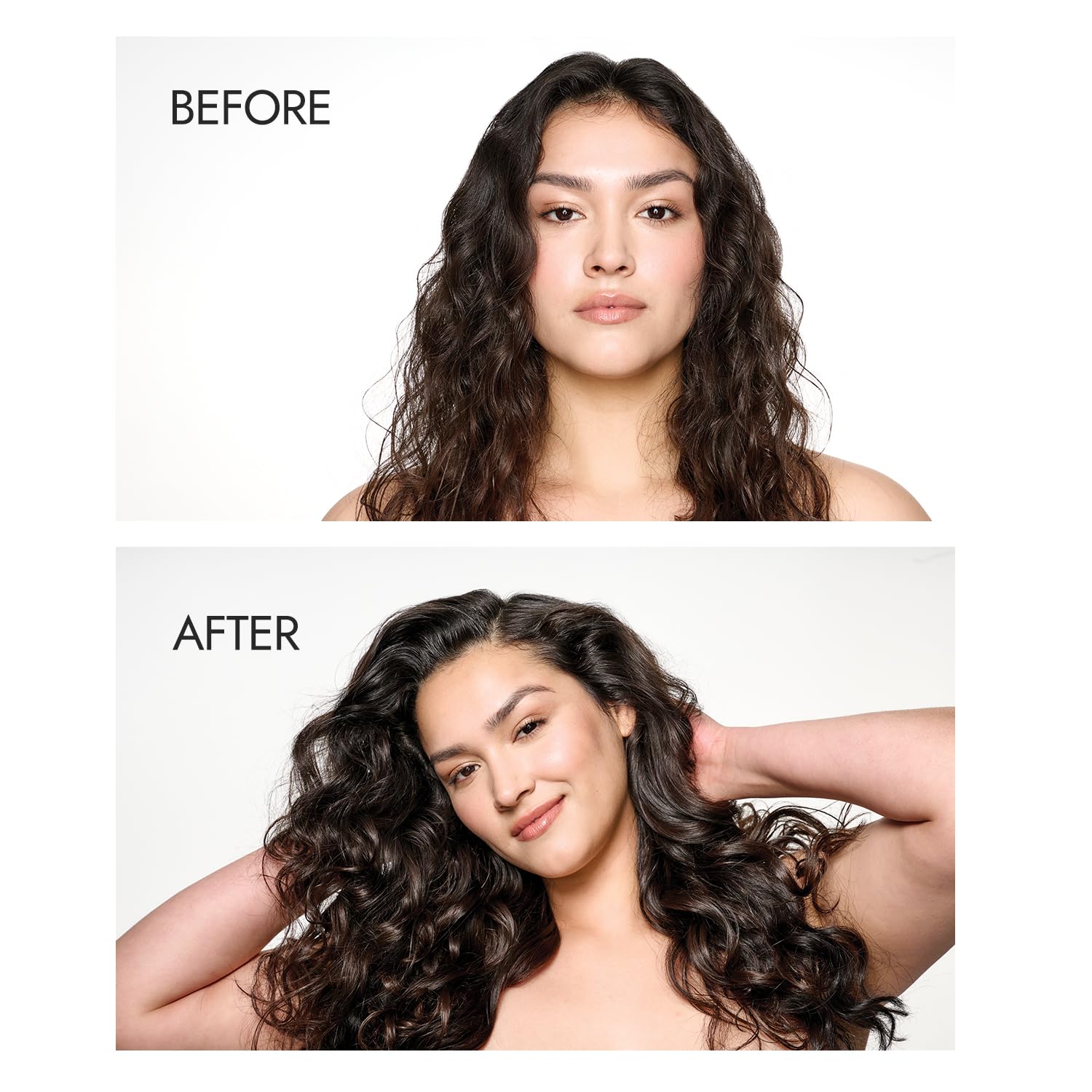 ion Thickening Styler pump-dispense enables easy, controlled application for natural-looking hold.
