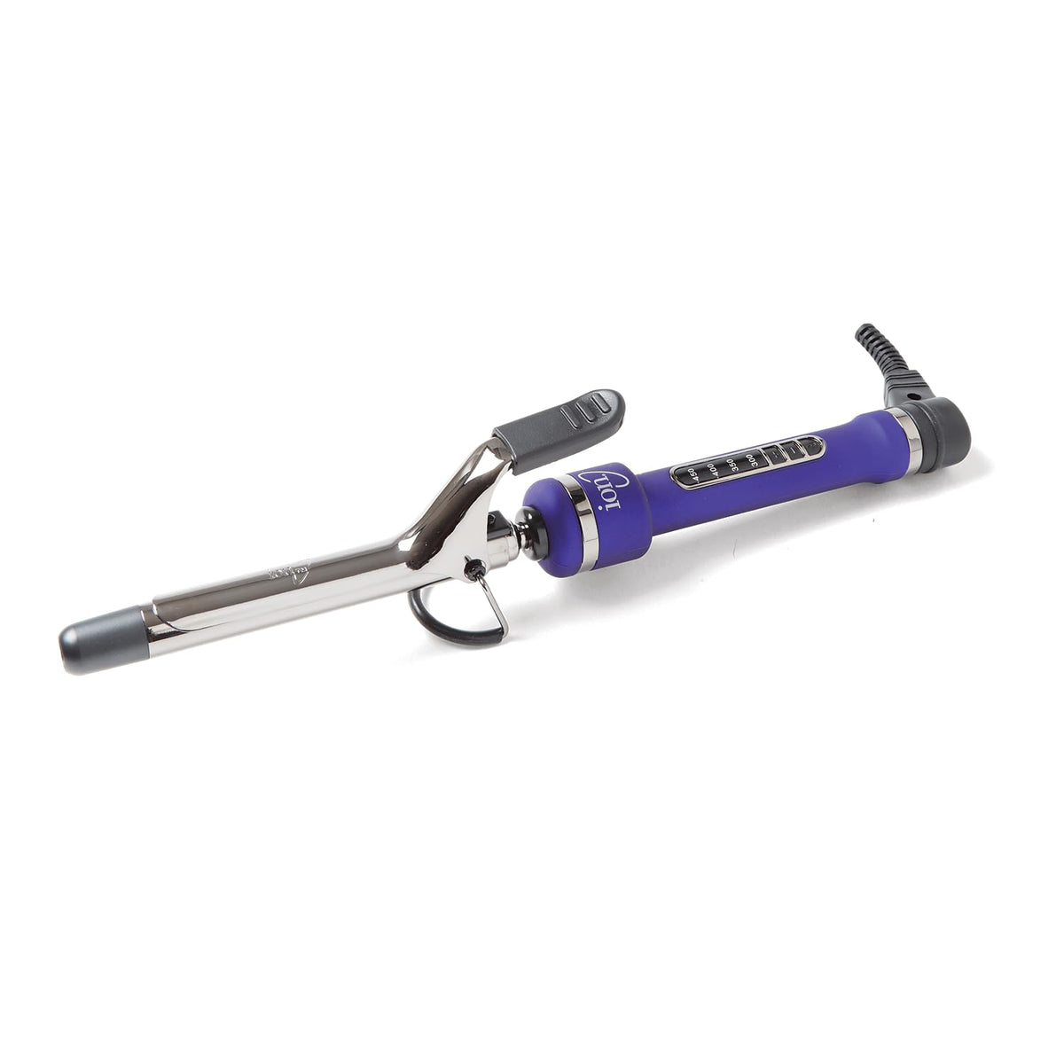 Ion Titanium Pro Curling Iron with 3-4 inch barrel for smooth, lasting curls.