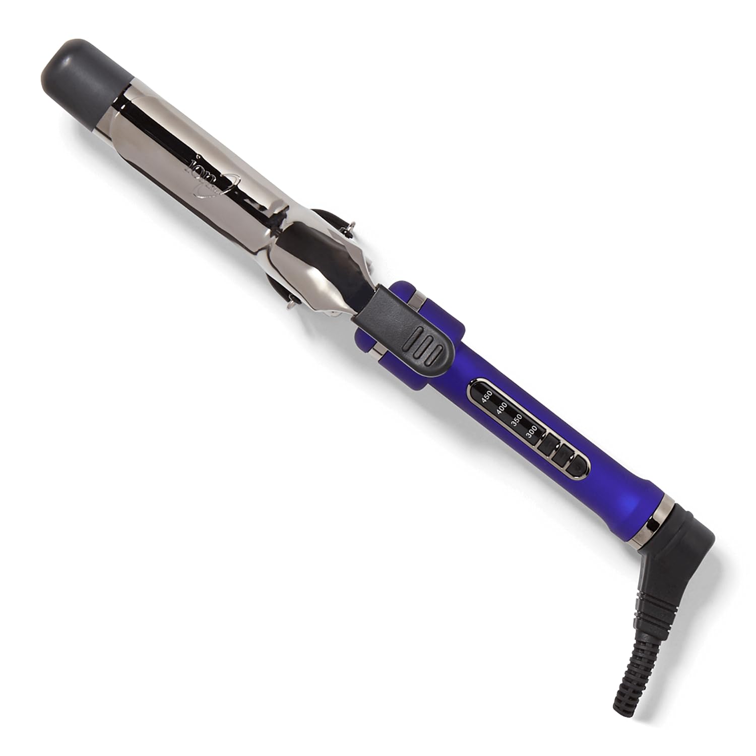 Ion Titanium Pro Curling Iron smooth barrel delivers snag-free styling with even heat.