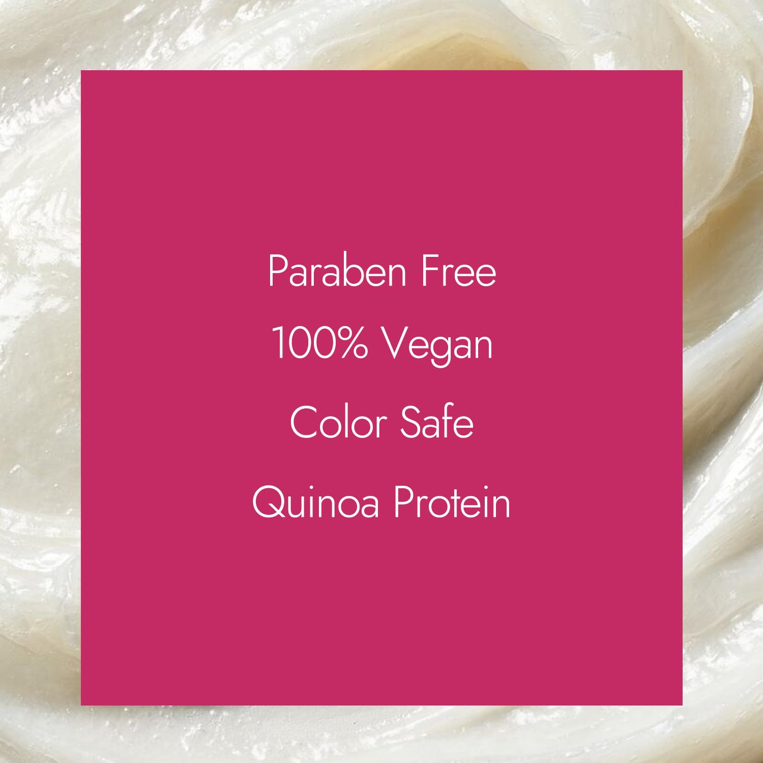 ion vegan paraben-free formula branding hints at clean cruelty-free hair care