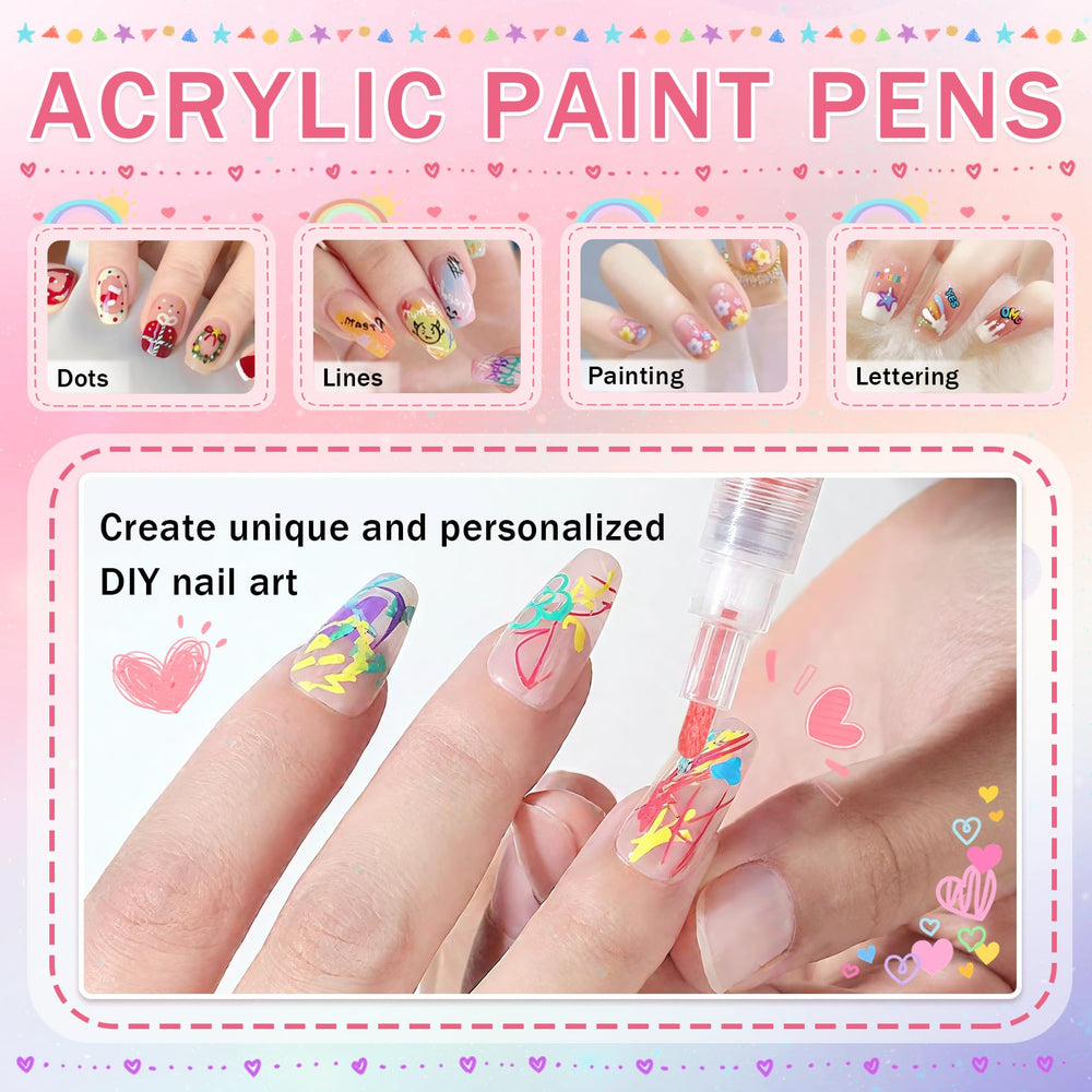 IONSGAKO beginner-friendly nail art set for easy at-home designs