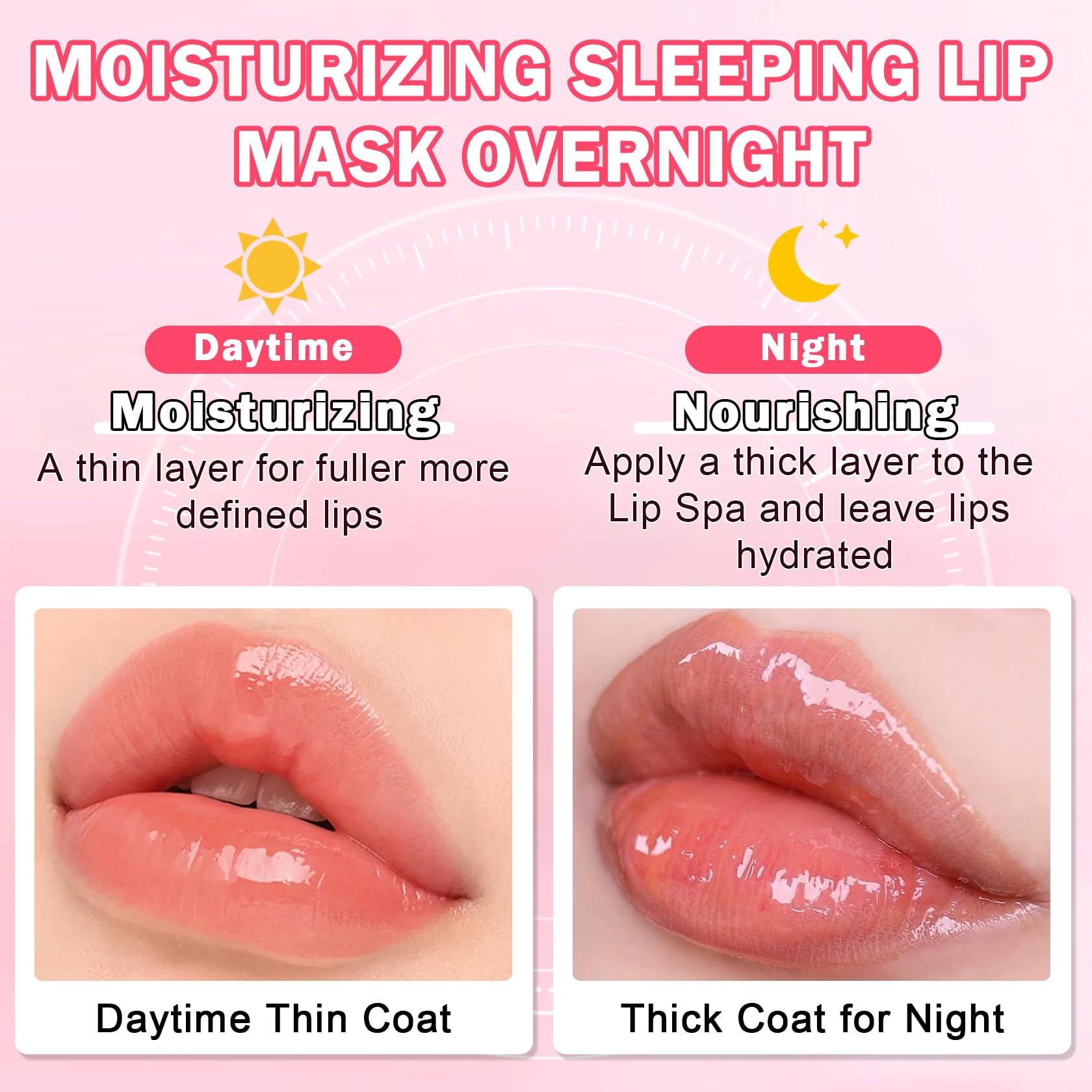 IONSGAKO Honey Pot Lip Mask stick detail for precise, mess-free application.