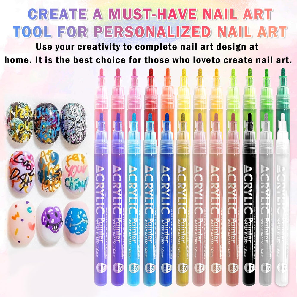 IONSGAKO nail pens are suitable for beginners and pros alike.