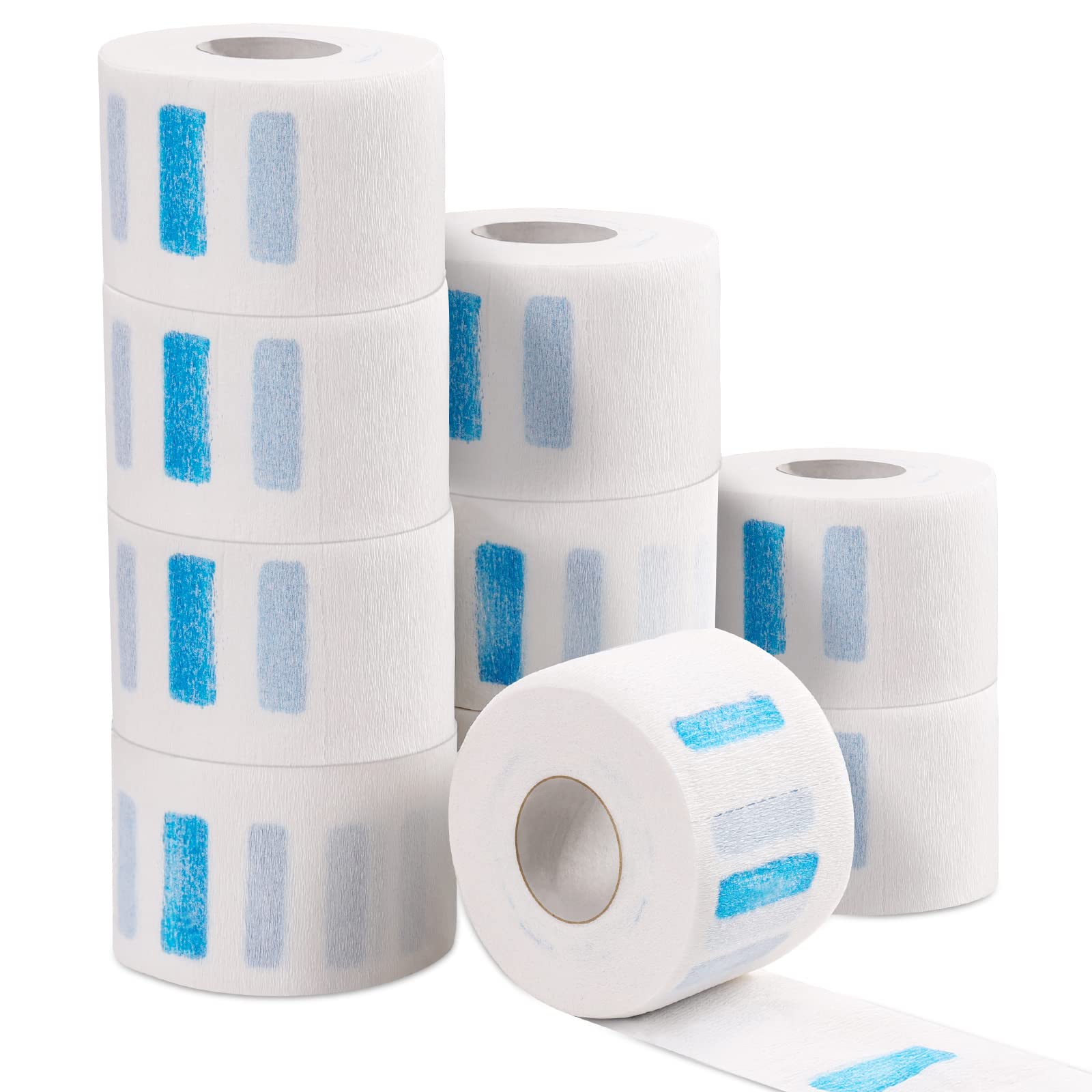 IOOROSE barber neck strip roll pack setup for quick, hygienic client protection