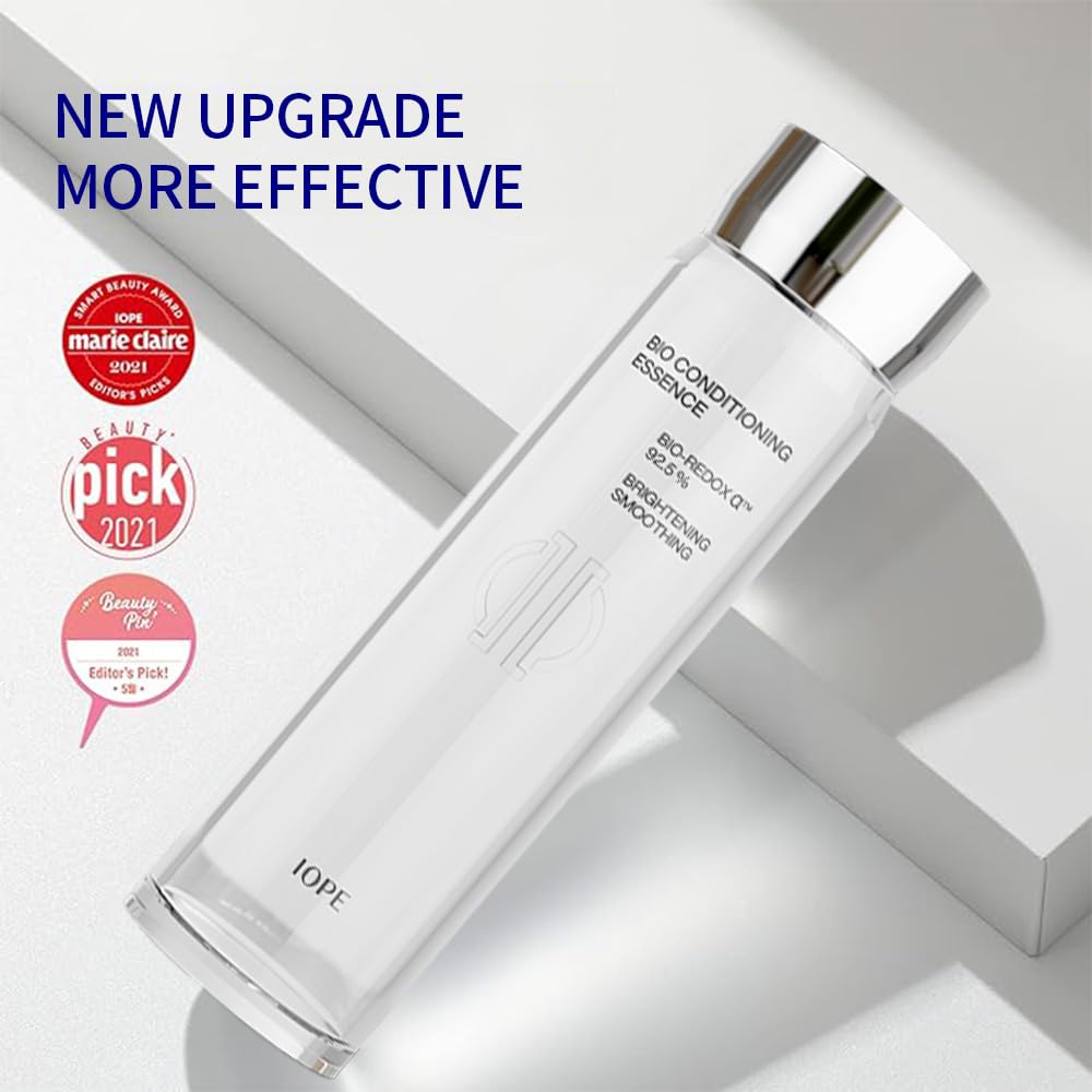 IOPE Bio-Conditioning First Step Essence application routine demonstrates quick absorption