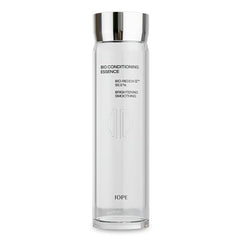 IOPE Bio-Conditioning First Step Essence bottle shows fast-absorbing hydration for sensitive skin